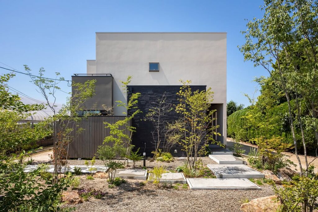 オシャレな外観