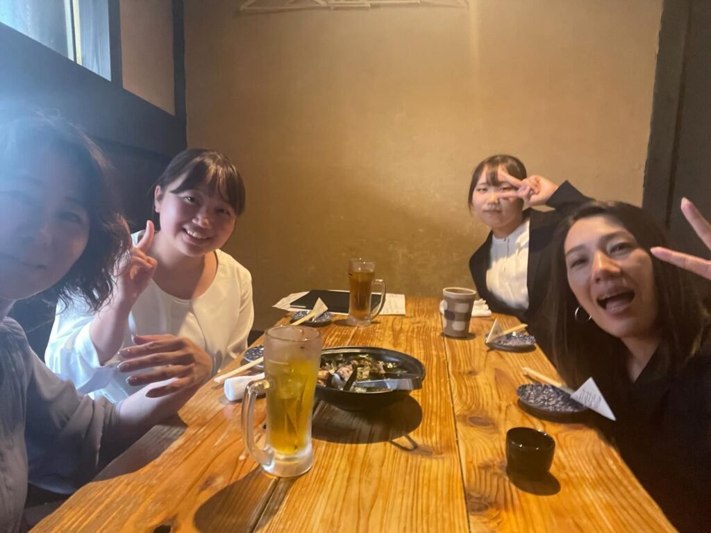 懇親会