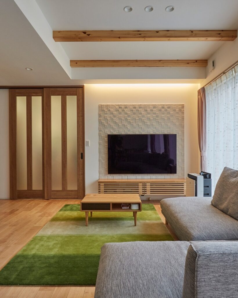 リビングの間接照明